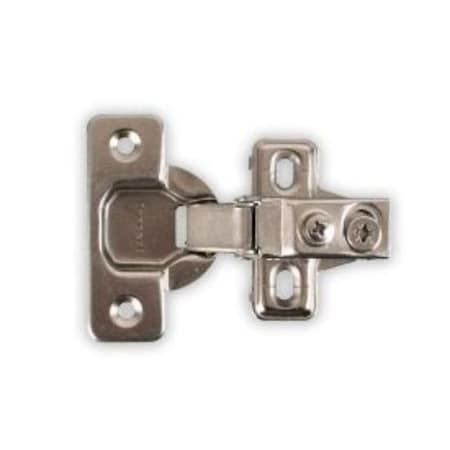 Ferrari America Nickel 110 degree 1/2 Overlay Integrated Soft Close Compact Face Frame Hinge 10PK FR.ES52079BGGx10